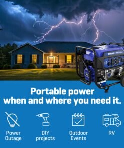 Alternative view of Kobalt KPG0100 5500W/6830W Generator Dual Fuel Gas Propane with CO Sense Manufacturer RFB