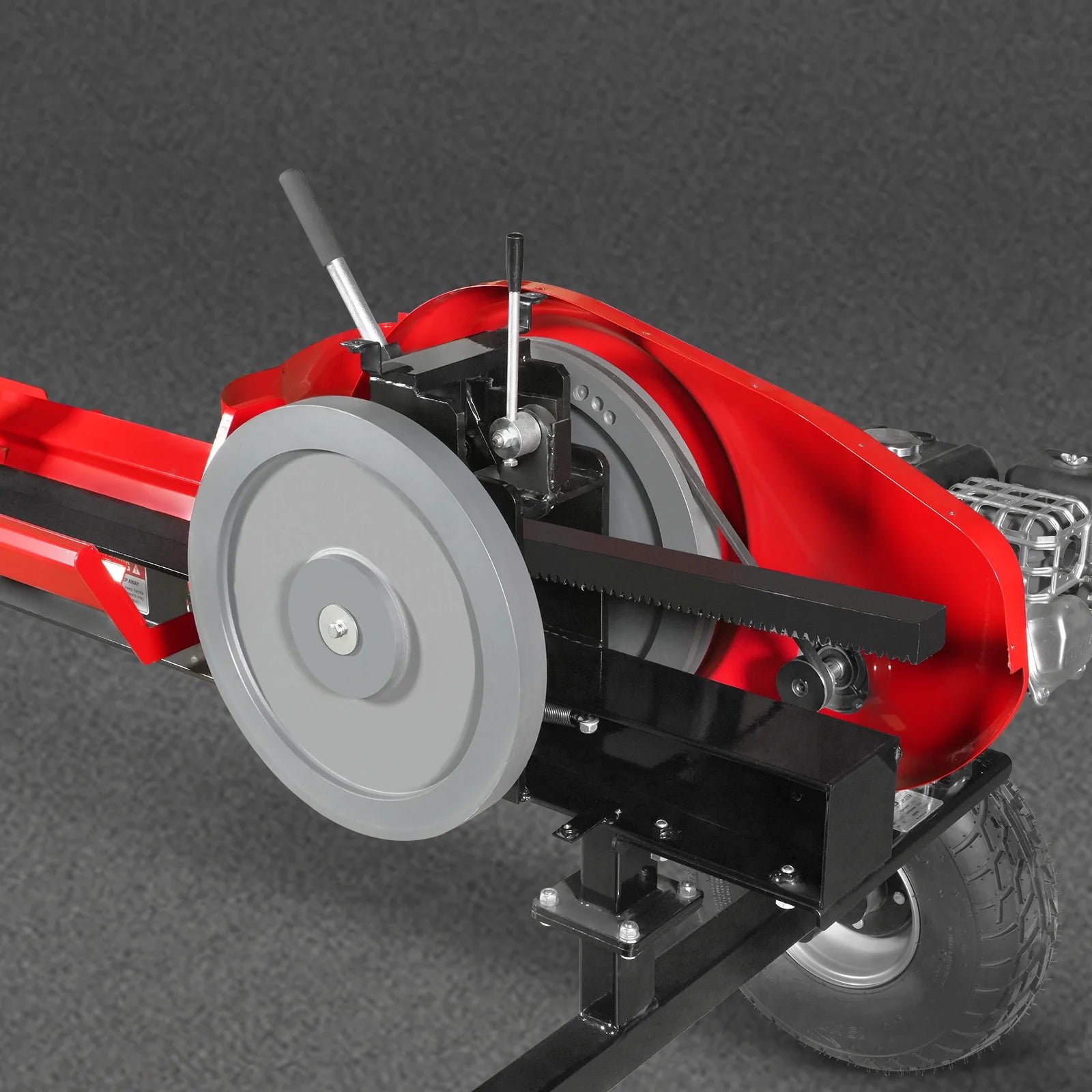 MechMaxx KT34 Log Splitter 34 Ton Kinetic Fast 7 HP Ducar Gasoline Engine 28" Log Dia Capacity 3-Sec Cycle Time New - Image 12