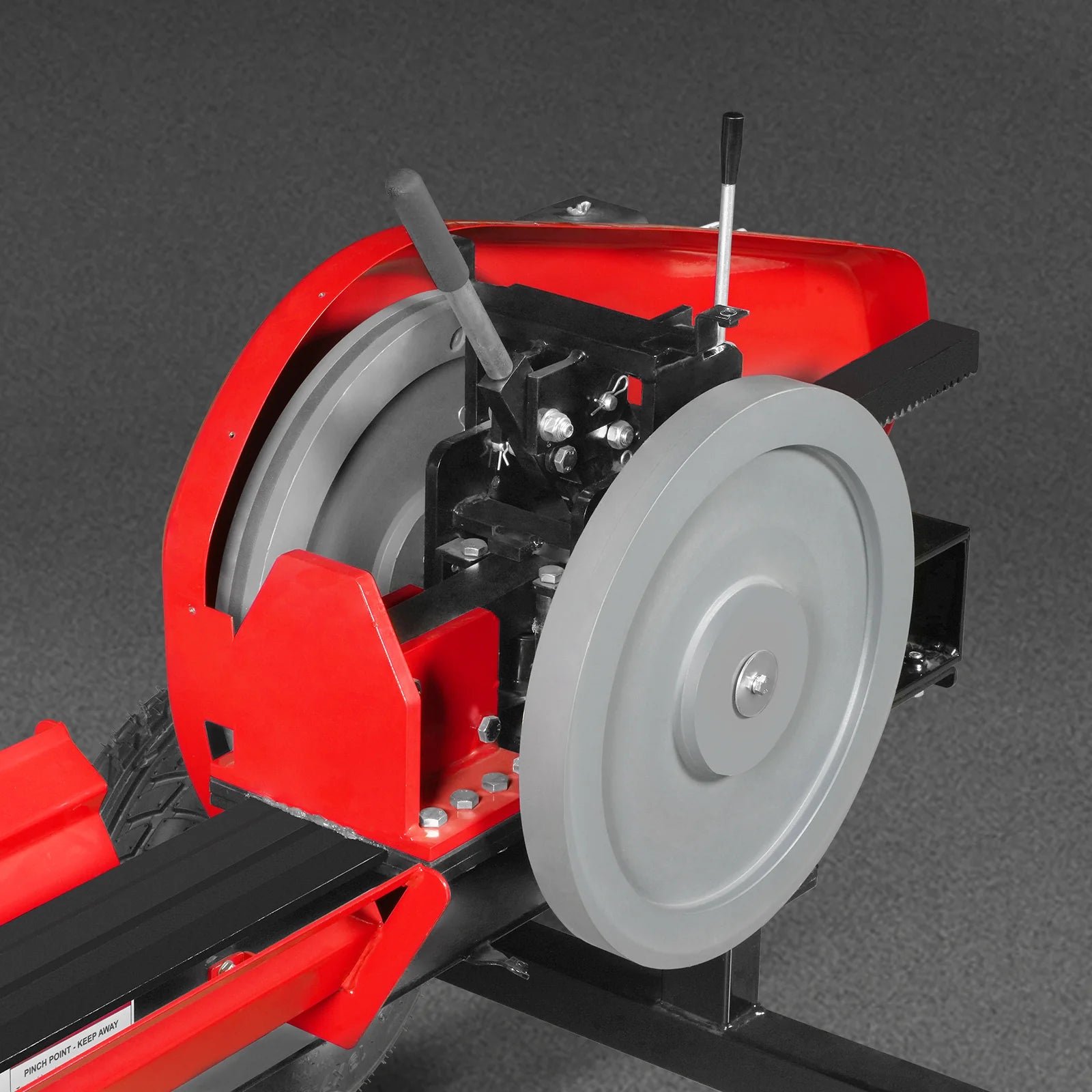 MechMaxx KT34 Log Splitter 34 Ton Kinetic Fast 7 HP Ducar Gasoline Engine 28" Log Dia Capacity 3-Sec Cycle Time New - Image 9