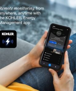 Alternative view of Kohler 10RESVL-100LC12 10KW Standby Generator with 100 Amp Automatic Transfer Switch and App Connect  New