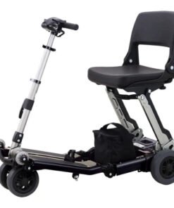 Alternative view of Freerider Luggie Classic II Mobility Scooter Foldable 4 MPH 15 Mile Range SLA Battery New