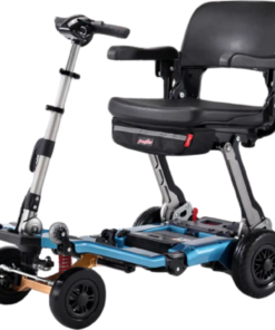 Freerider Luggie Super Plus 4 Travel Scooter Foldable 5 MPH 15 Mile Range Lithium Battery New