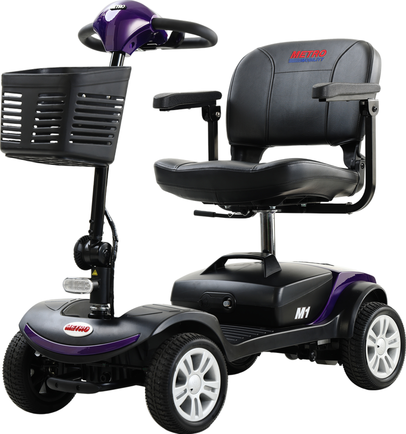 Metro Mobility M1 Mobility Scooter 4 Wheel Electric 24V 12Ah 300W 4.97 MPH 10 Mile Range Manufacturer RFB - Image 6