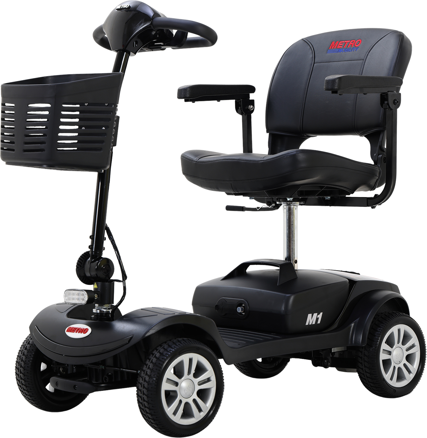 Metro Mobility M1 Mobility Scooter 4 Wheel Electric 24V 12Ah 300W 4.97 MPH 10 Mile Range Manufacturer RFB - Image 10