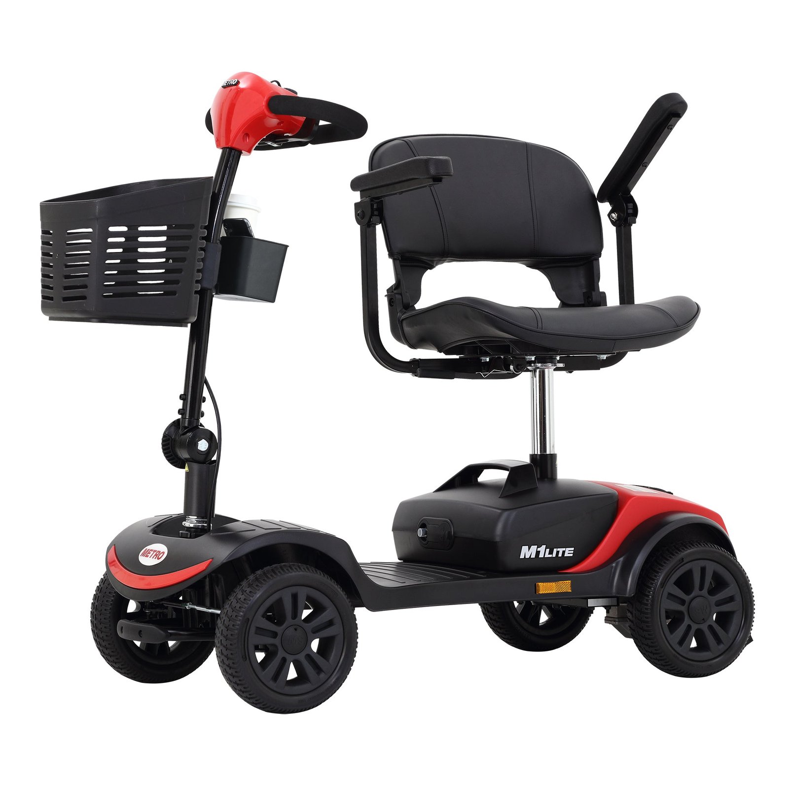 Metro Mobility M1 Lite Mobility Scooter 4-Wheel Electric 24V 12Ah 300W 4.97 MPH 10 Mile Range Manufacturer RFB - Image 9