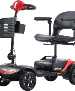 Metro Mobility M1 Lite Mobility Scooter 4-Wheel Electric 24V 12Ah 300W 4.97 MPH 10 Mile Range Manufacturer RFB