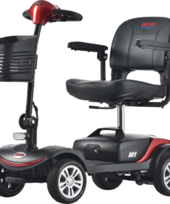 Metro Mobility M1 Mobility Scooter 4 Wheel Electric 24V 12Ah 300W 4.97 MPH 10 Mile Range Manufacturer RFB
