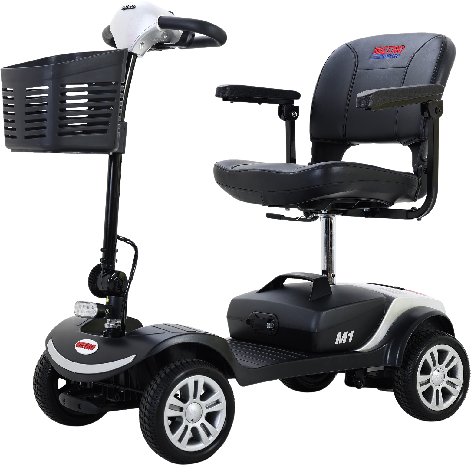 Metro Mobility M1 Mobility Scooter 4 Wheel Electric 24V 12Ah 300W 4.97 MPH 10 Mile Range Manufacturer RFB - Image 9