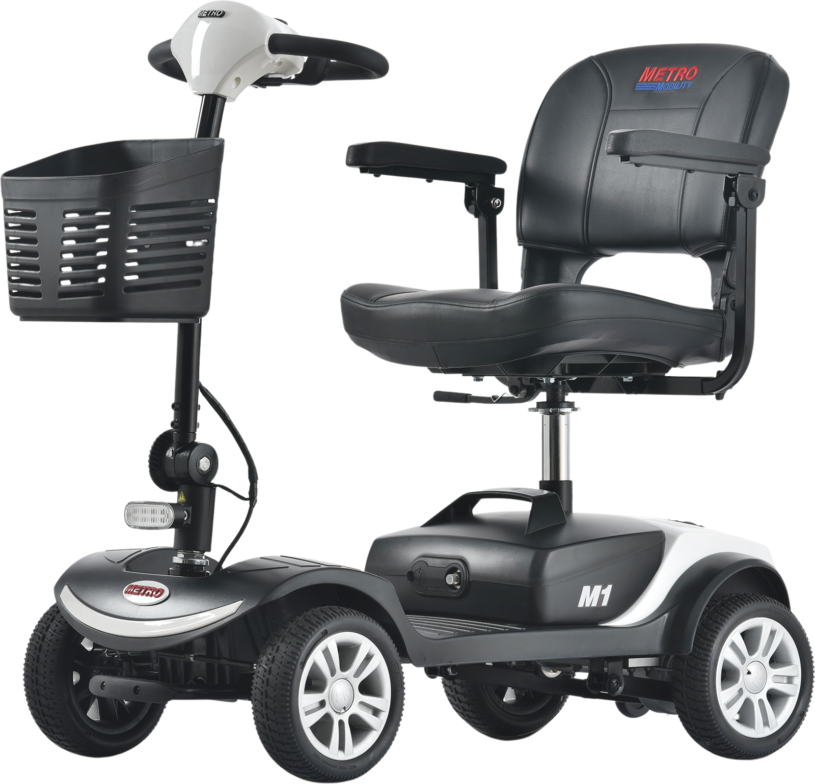 Metro Mobility M1 Mobility Scooter 4 Wheel Electric 24V 12Ah 300W 4.97 MPH 10 Mile Range Manufacturer RFB - Image 3