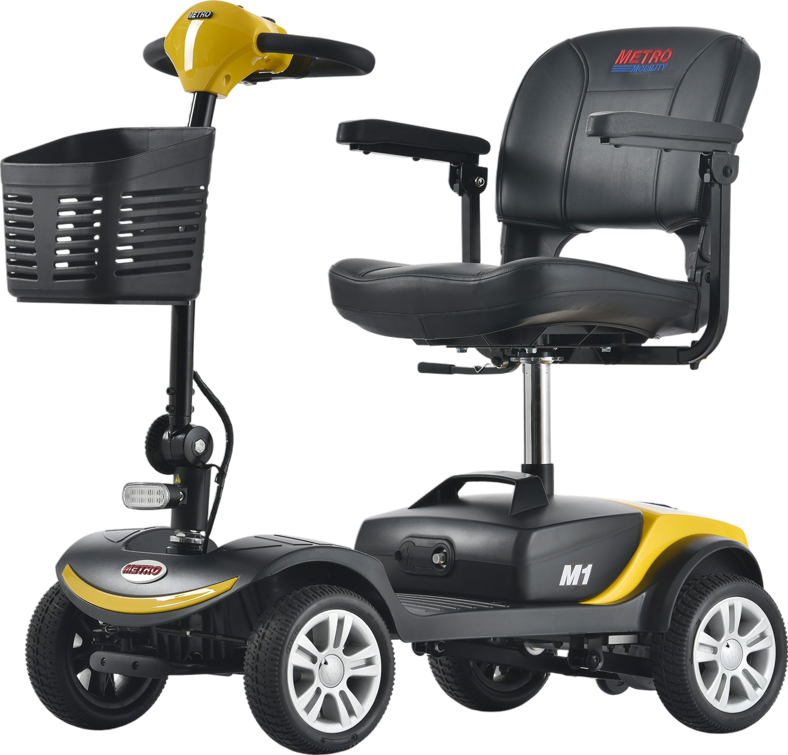 Metro Mobility M1 Mobility Scooter 4 Wheel Electric 24V 12Ah 300W 4.97 MPH 10 Mile Range Manufacturer RFB - Image 4