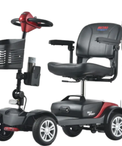 Metro Mobility Max Sport Mobility Scooter 4-Wheel Electric 24V 12Ah 300W 4.97 MPH 10 Mile Range Manufacturer RFB