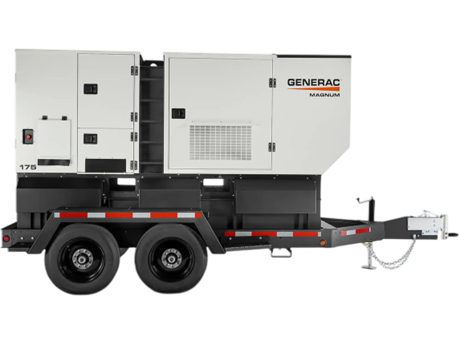 Generac Magnum Mobile Generator 175kVA 140kW Diesel John Deere Engine Towable MDG175DF4 New