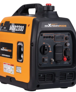 Maxpeedingrods MXR2300-CA-V3 Inverter Generator 1800W/2300W Low THD Parallel Ready with Digital Display Gas New Canada Only