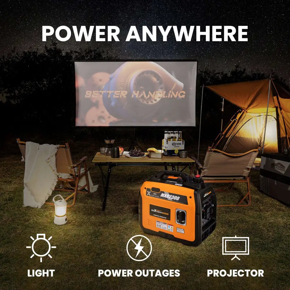 Maxpeedingrods MXR2300-CA Inverter Generator 1800W/2300W Low THD Parallel Ready Gas New Canada Only - Image 5