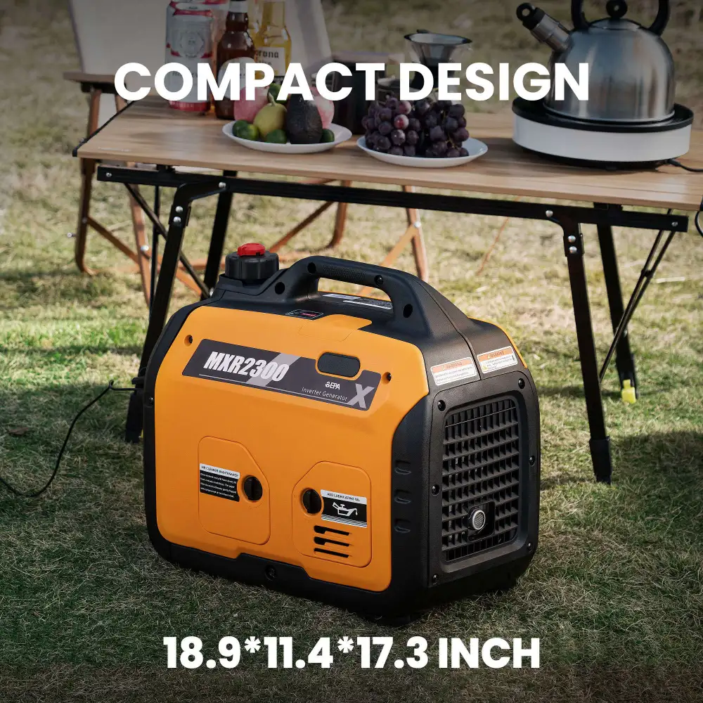 Maxpeedingrods MXR2300-CA Inverter Generator 1800W/2300W Low THD Parallel Ready Gas New Canada Only - Image 3