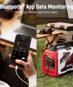 Alternative view of Maxpeedingrods MXR4000-US Gas Inverter Generator 3200W/4000W Low THD Parallel RV Ready with CO Alert App Monitoring New