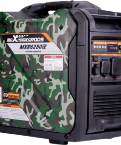 Maxpeedingrods MXR6250IE-US Inverter Generator 5000W/5500W Low THD Electric Start RV Ready and CO Alert Gas New