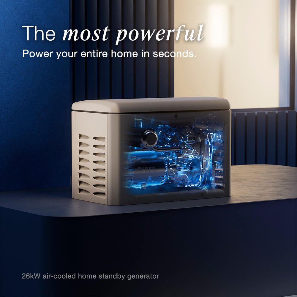 Kohler 26RCA-QS50 Standby Generator 26KW 120/240V Single Phase with Cold Weather Kit New - Image 7