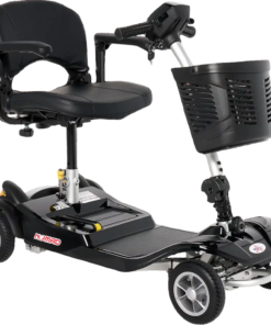 EV Rider Nomad Mobility Scooter 4 Wheel 260 lbs. Capacity 24V 10.3Ah Li-Ion Battery 4 MPH 10 Miles Open Box