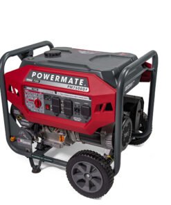 Alternative view of Generac/Powermate PM7500DF 6000W/7500W Recoil Start Dual Fuel Portable Generator with CO-Sense New