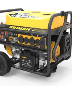 Alternative view of Firman P08005 8000W/10000W 50 Amp Remote Start Portable Gas Generator With Cover and Power Cord New