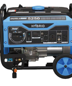 Pulsar PG5250B 5250W/4250W Dual Fuel Recoil Start Portable Generator New