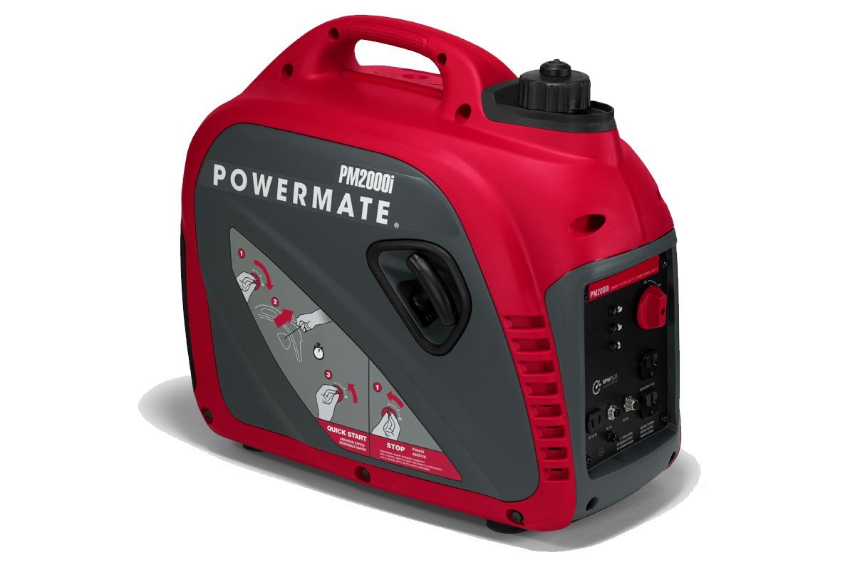 Generac/Powermate PM2000i 1700W/2200W Gas Inverter Generator New - Image 2