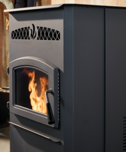 Alternative view of PelPro PP70 Pellet Stove 70 lbs. Hopper 42,500 BTU 2000 sq. ft. New