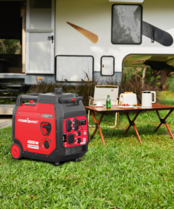 Alternative view of Powersmart PS5045CE Inverter Generator 3600W/4500W Low THD Parallel and RV Ready with CO Detect 4 Stroke Gas Electric Start New
