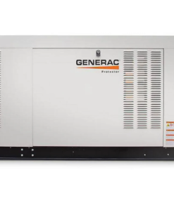 Alternative view of Generac Protector RG04845ANAC 48kW Liquid Cooled 1 Phase 120/240V Standby Generator SCAQMD Compliant New