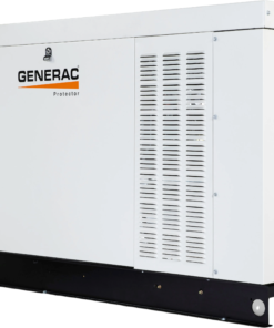 Generac Protector RG08045ANAC 80kW Liquid Cooled 1 Phase 120/240V Standby Generator SCAQMD New