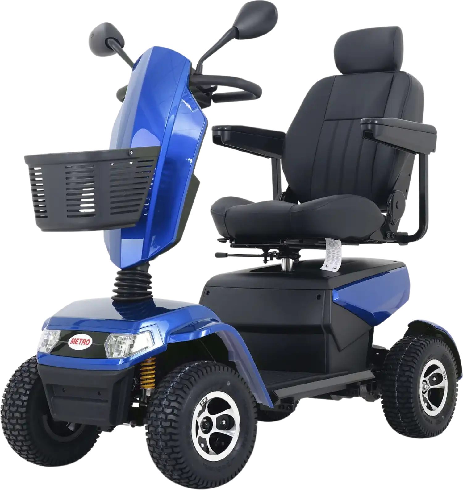 Metro Mobility S800 Heavy Duty 4 Wheel Mobility Scooter Electric 24V 75Ah 800W 9.32 MPH 25 Mile Range New