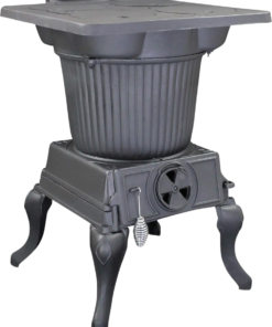 US Stove SR57E Rancher Cast Iron Coal Stove 1,000 sq. ft. 60,000 BTU New