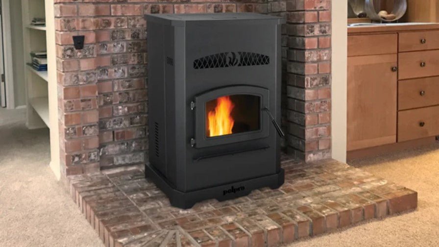 PelPro PP150 Pellet Stove 150 Lbs. Hopper 49,200 BTU 2500 Sq. Ft. New - Image 2