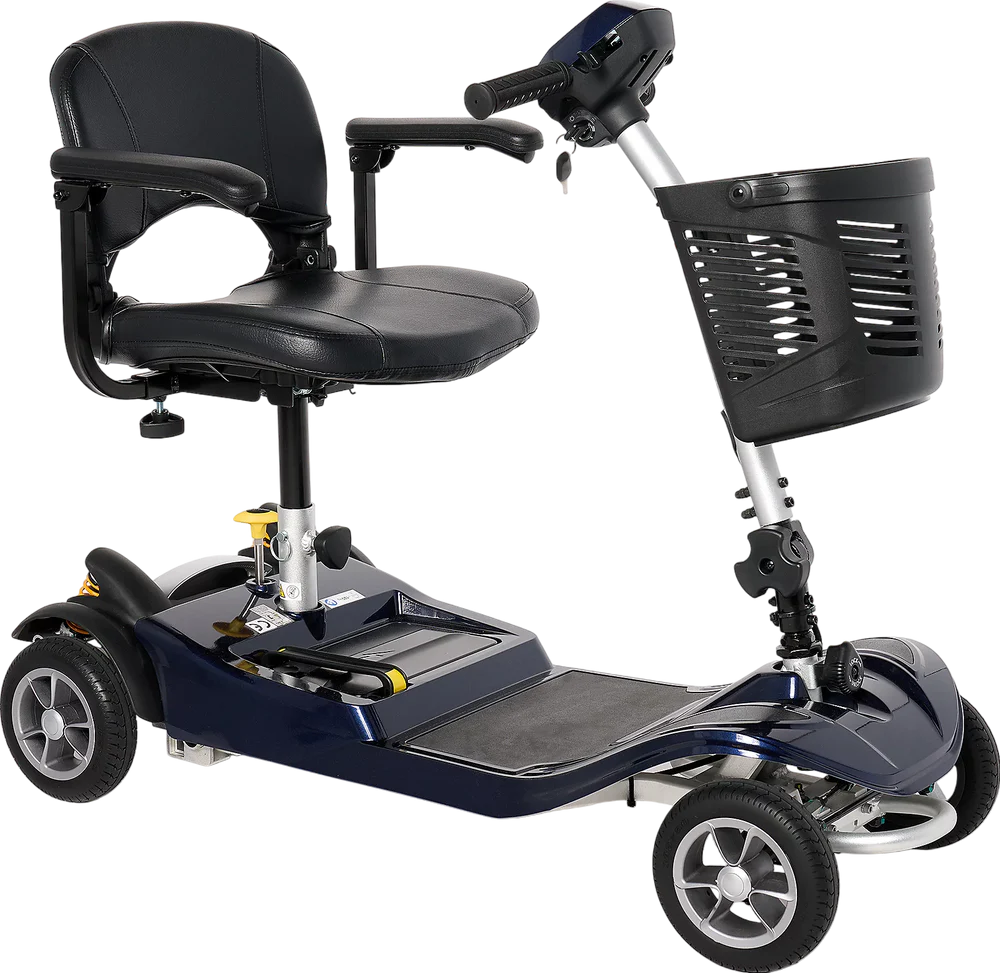 EV Rider Nomad Mobility Scooter 4 Wheel 260 lbs. Capacity 24V 10.3Ah Li-Ion Battery 4 MPH 10 Miles Open Box - Image 2