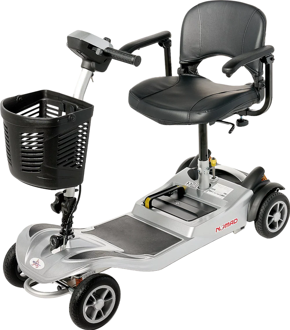 EV Rider Nomad Mobility Scooter 4 Wheel 260 lbs. Capacity 24V 10.3Ah Li-Ion Battery 4 MPH 10 Miles Open Box - Image 3