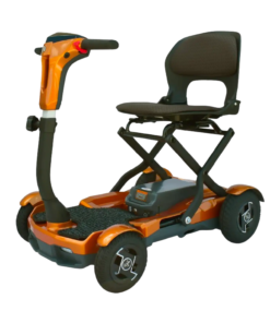 EV Rider Teqno AF S26 Automatic Folding Mobility Scooter Gold New