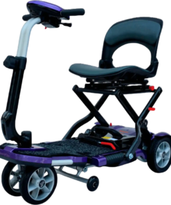 EV Rider Transport Plus Folding Mobility Scooter 250 lbs. Capacity 12V SLA 4 MPH 8 Miles New