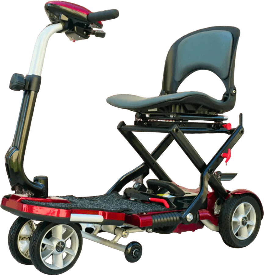 EV Rider Transport Plus Folding Mobility Scooter 250 lbs. Capacity 12V SLA 4 MPH 8 Miles New - Image 2