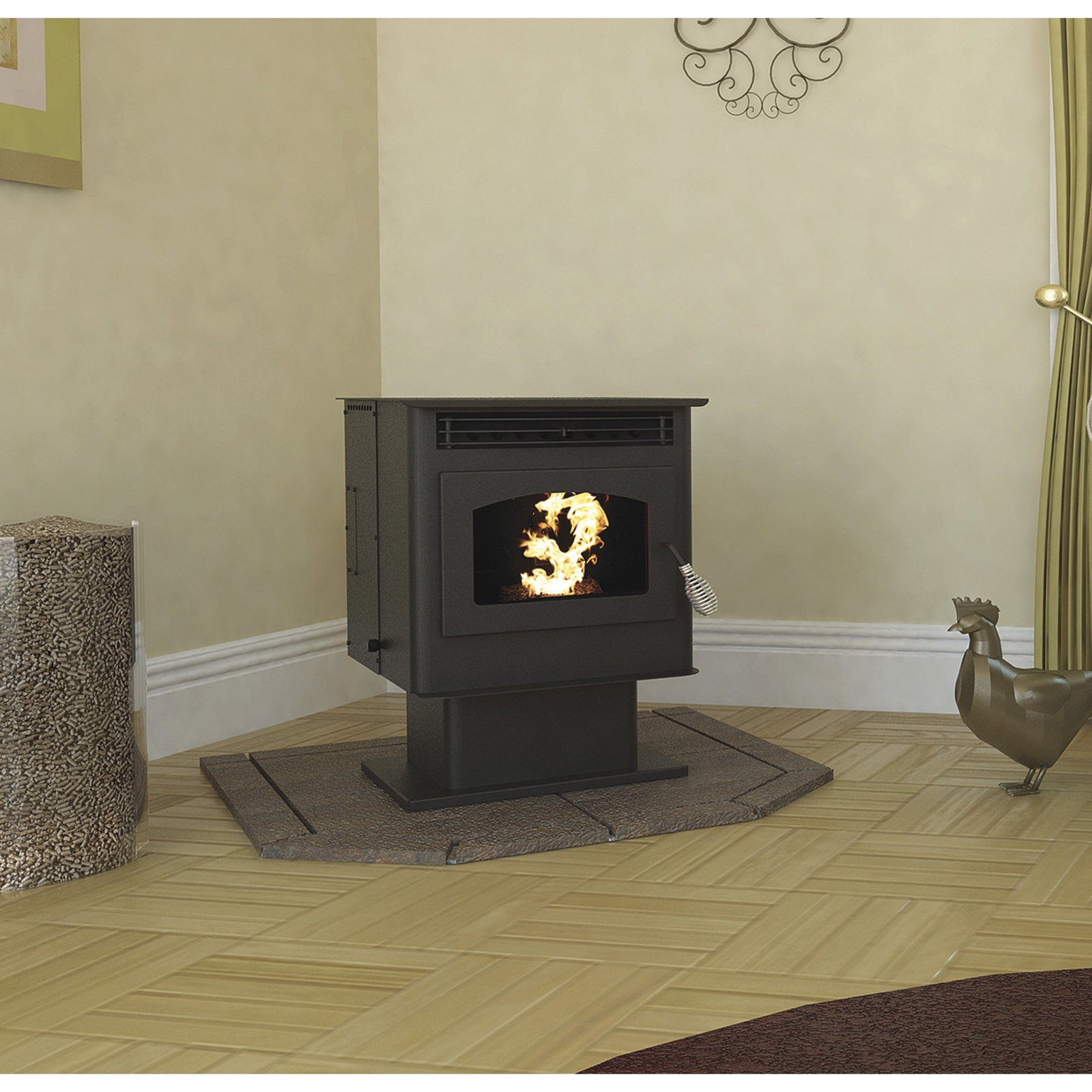 US Stove 5040 Pellet Stove 1,800 sq. ft. New - Image 2