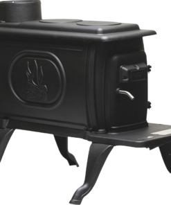 US Stove US1269E Cast Iron Log Wood Stove 900 sq. ft. 54,000 BTU New