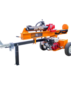 Brave Tow Behind Log Splitter 24-Ton Vertical/Horizontal Portable Gas with Honda GX160 Engine 160cc VH1724GX New