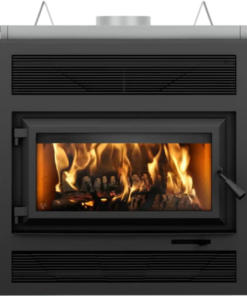 Ventis HE250R Wood Burning Fireplace with Blower 176 CFM 80,000 BTU 2,200 Sq. Ft New