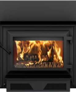 Ventis HEI240 Fireplace Insert Wood Burning with Blower 144 CFM 75,000 BTU 2,100 Sq. Ft New