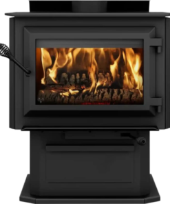 Ventis HES240 Wood Stove Single Door 2.4 Cubic Foot 75,000 BTU 2,100 Sq. Ft New