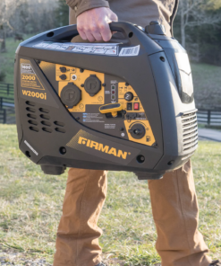 Alternative view of Firman W01682F Gas Inverter Generator 1600W/2000W 30 Amp Low THD Manufacturer RFB