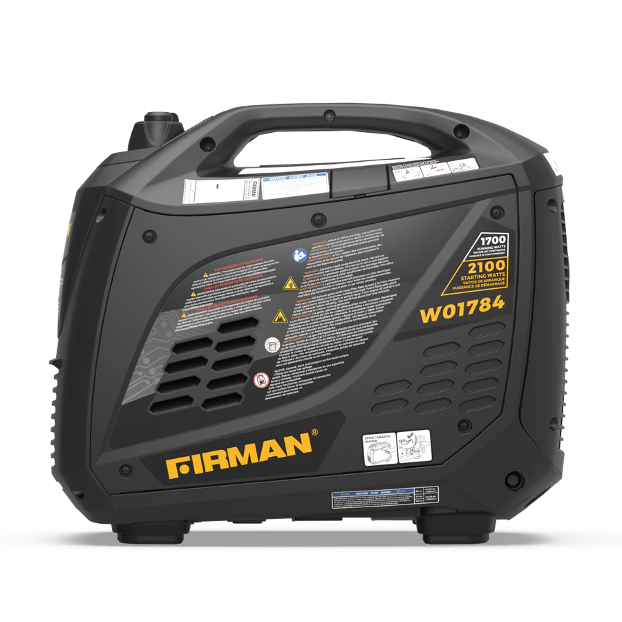 Firman W01784F Gas Inverter Generator 1700W/2100W 30 Amp Low THD Manufacturer RFB - Image 4