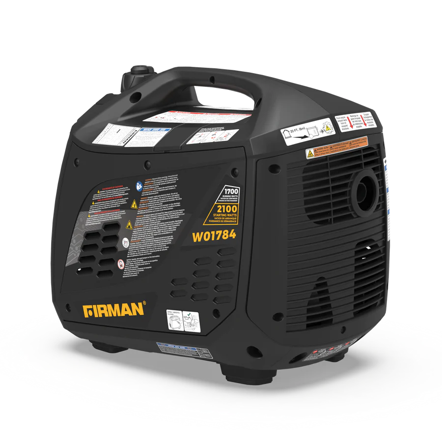 Firman W01784F Gas Inverter Generator 1700W/2100W 30 Amp Low THD Manufacturer RFB - Image 8
