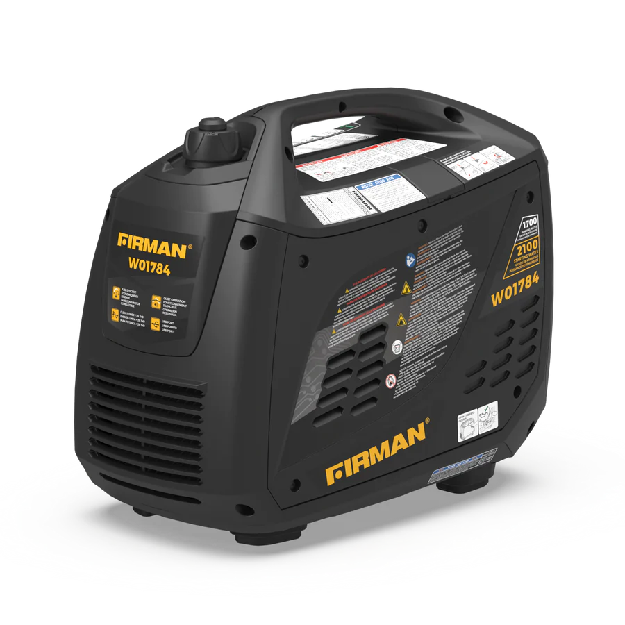 Firman W01784F Gas Inverter Generator 1700W/2100W 30 Amp Low THD Manufacturer RFB - Image 9