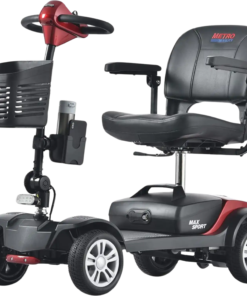 Metro Mobility Max Sport 4 Wheel Mobility Scooter Electric 24V 12Ah 300W 4.97 MPH 10 Mile Range New